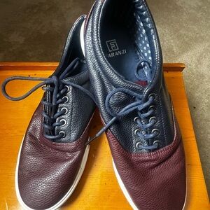 Faranzi Leather Blue and burgundy men bands